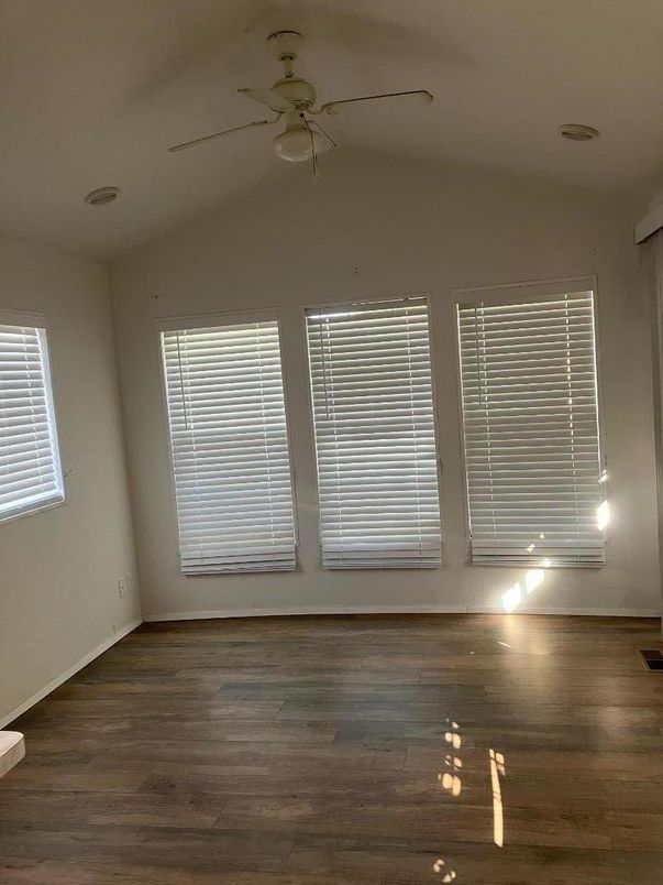 Empty room, Interior, Wood Texture Flooring