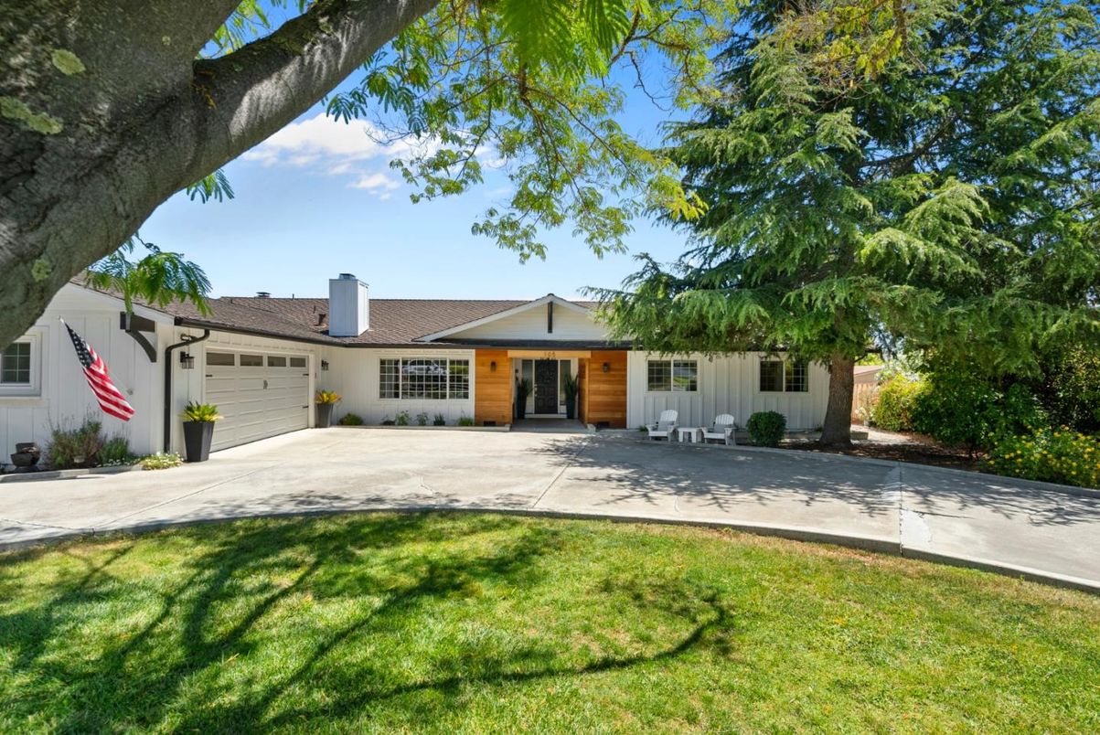Attached, Backyard, Exterior, Facade, Ranch