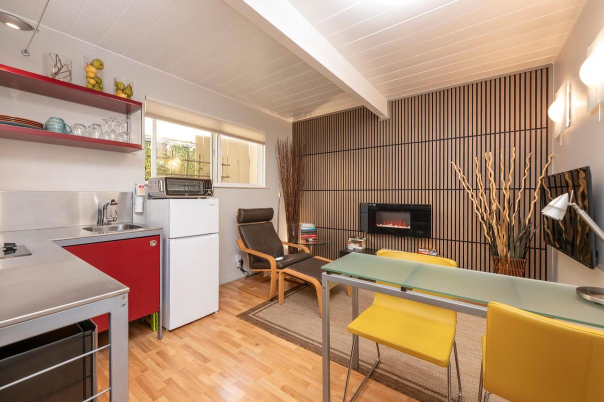 Fireplace, Interior, Wood Texture Flooring