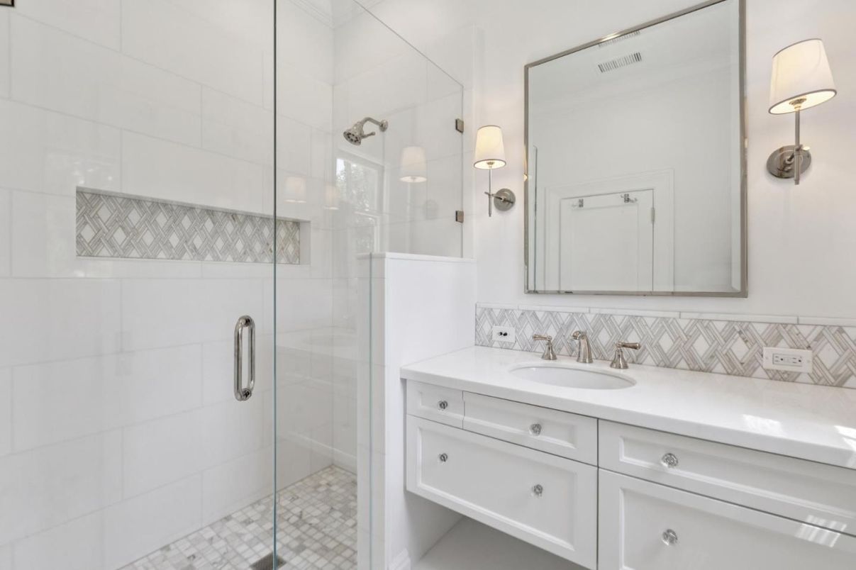 Bathroom, Glass Shower, Interior