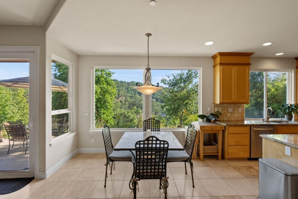 Dining room, Interior, Kitchen, Pendant Lights, Recessed Lighting