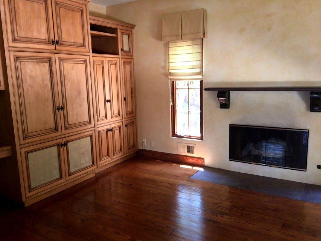 Fireplace, Interior, Wood Texture Flooring