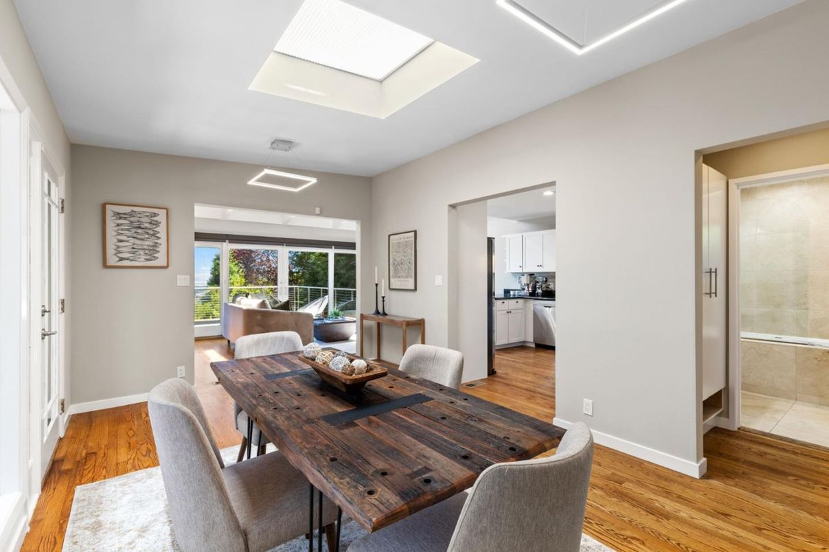 Dining room, Interior, Kitchen, Wood Texture Flooring