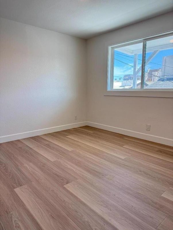 Empty room, Interior, Wood Texture Flooring