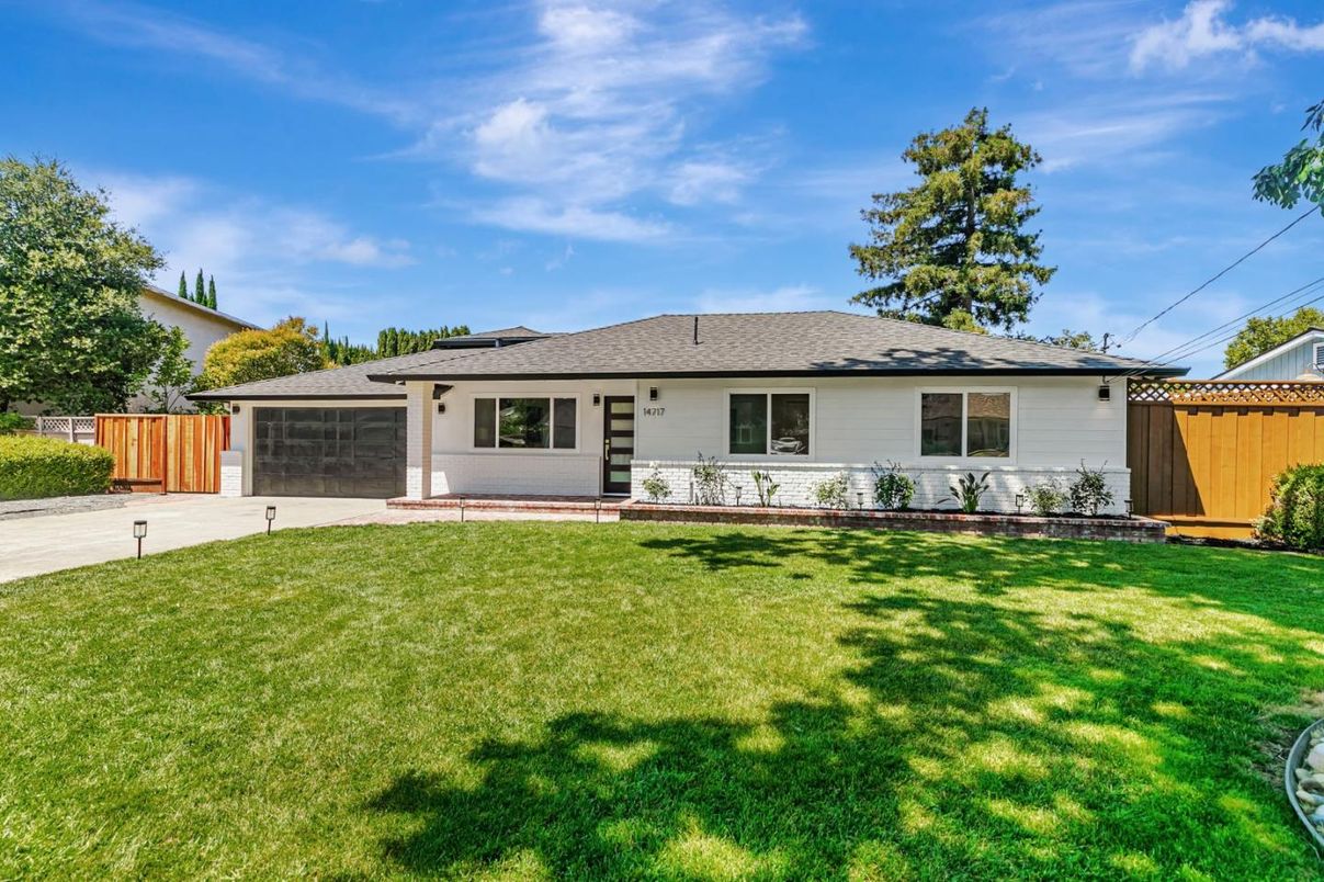 Attached, Backyard, Exterior, Facade, Solar Panels, Ranch