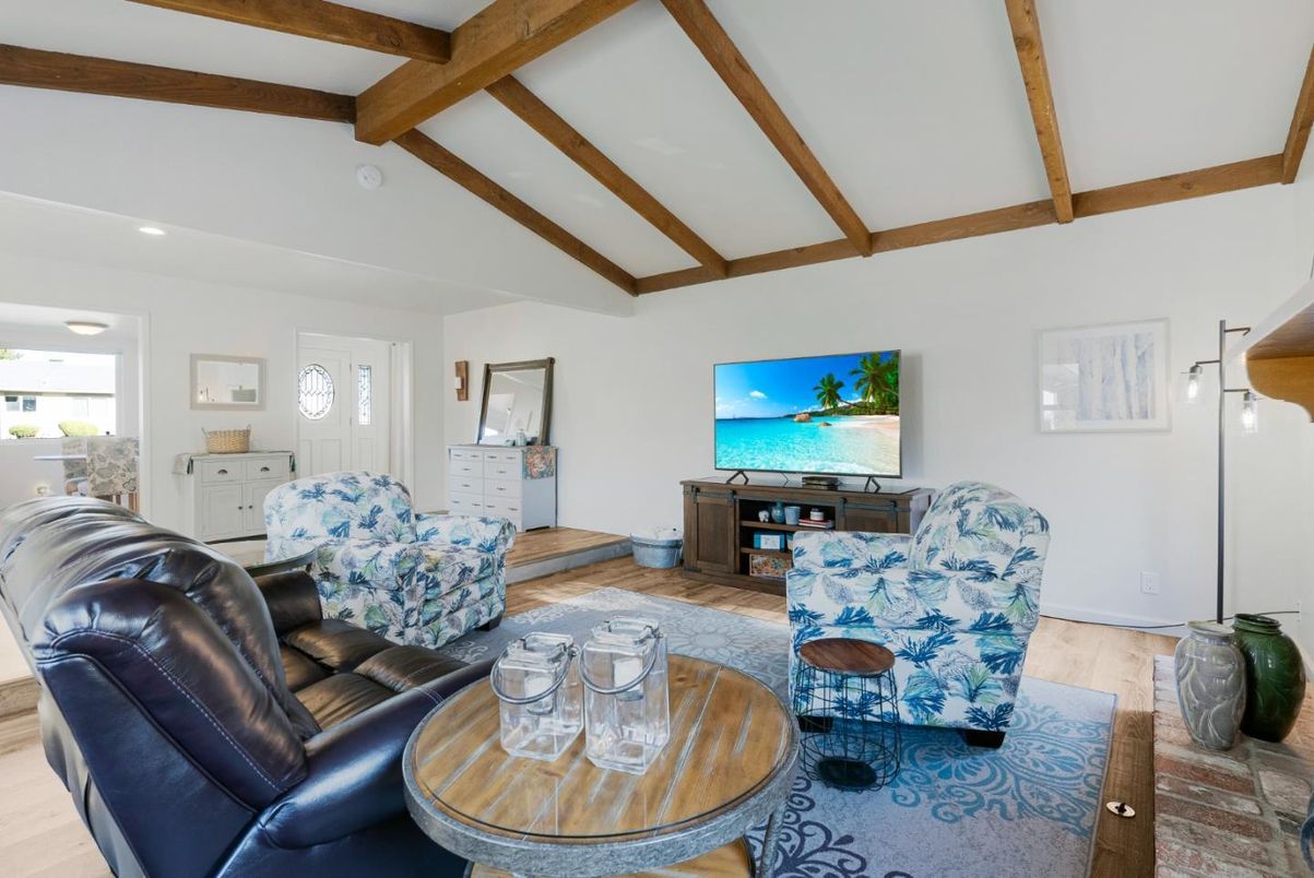Interior, Living room, Wooden Beams, Wood Texture Flooring