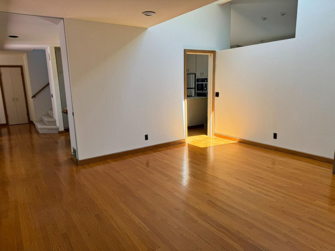 Empty room, Interior, Wood Texture Flooring