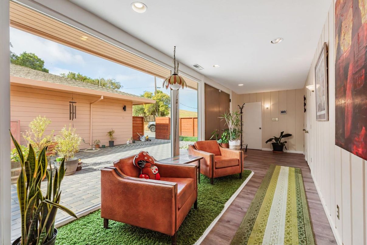 Exterior, Interior, Pendant Lights, Recessed Lighting, Wood Texture Flooring