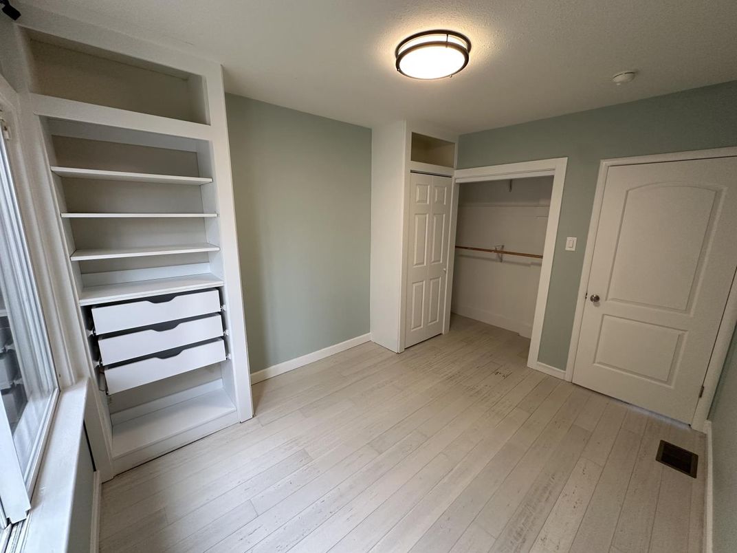 Empty room, Interior, Wood Texture Flooring