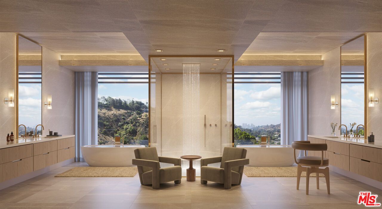 Bathroom, Free Standing Baths, Interior, Recessed Lighting
