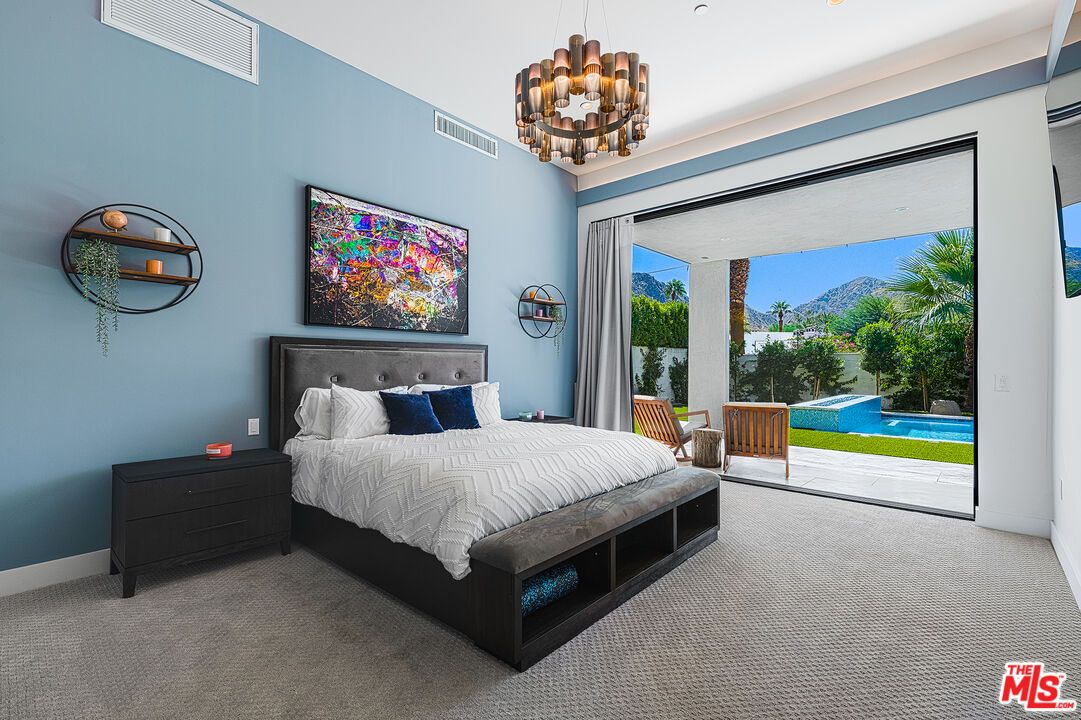 Bedroom, Chandelier, Interior, Pendant Lights, Recessed Lighting