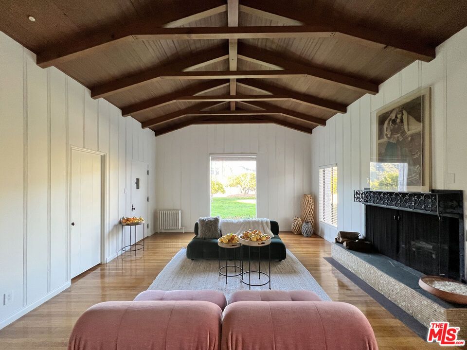 Fireplace, Interior, Living room, Wooden Beams, Wooden Ceilings, Wood Texture Flooring