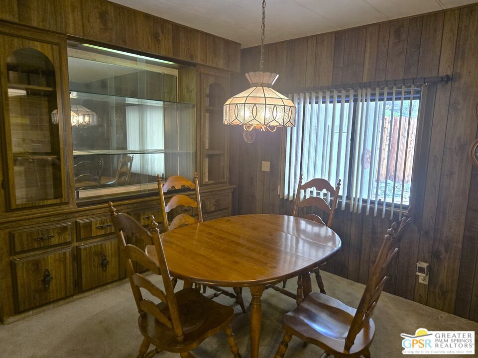 Dining room, Interior, Pendant Lights, Wooden Walls