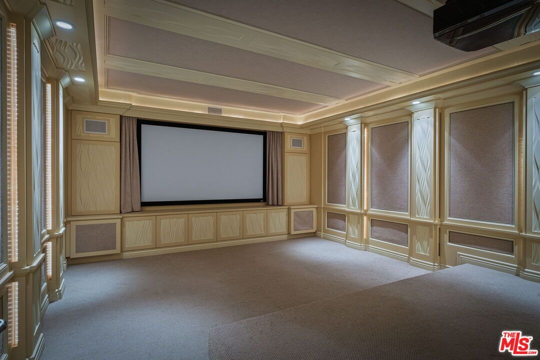 Interior, Projection Screen, Theatre Room
