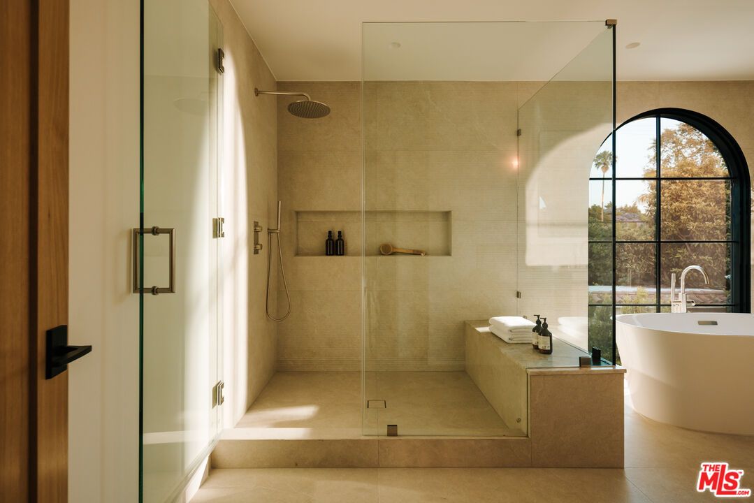 Bathroom, Free Standing Baths, Glass Shower, Interior