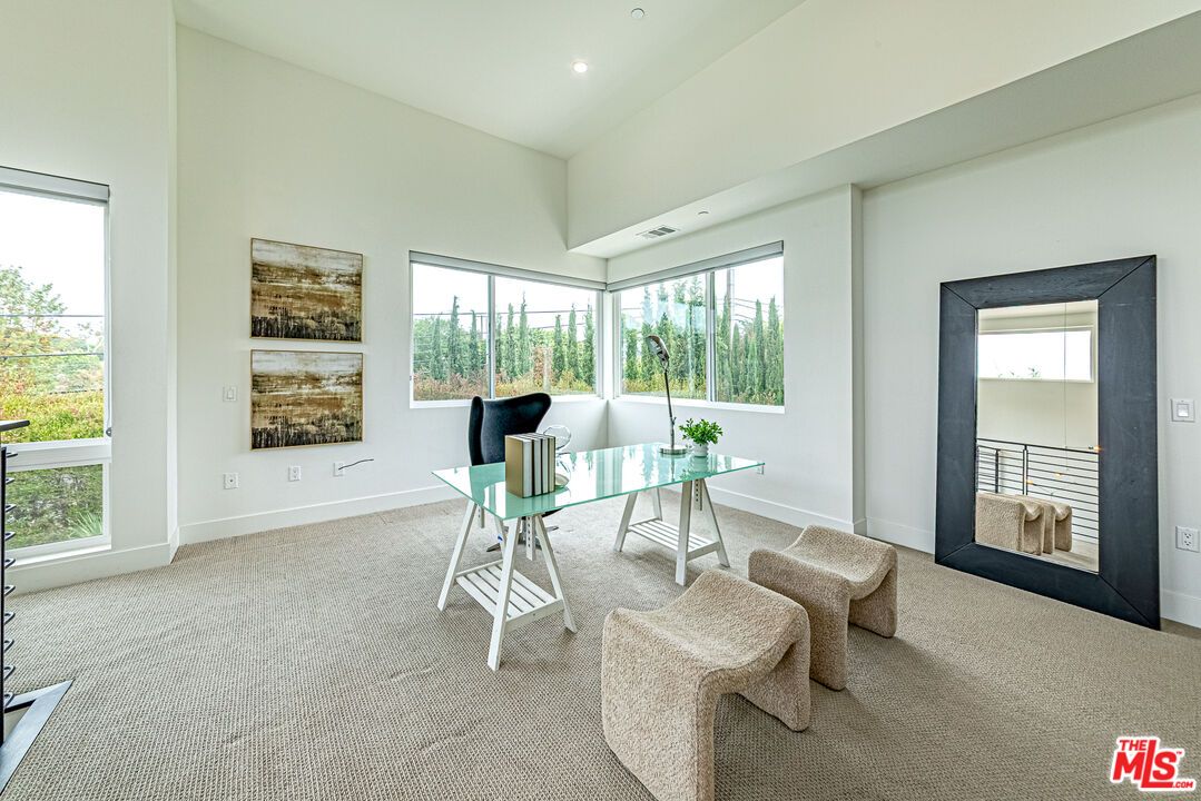 Home Office, Interior, Recessed Lighting