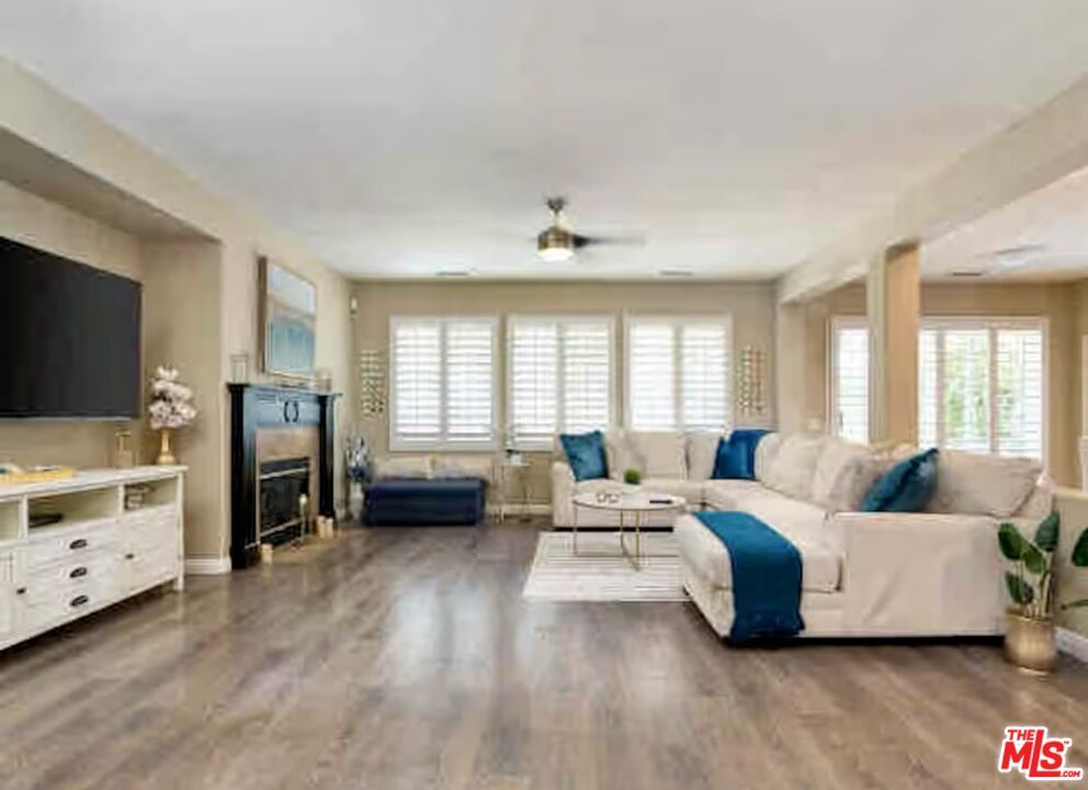 Fireplace, Interior, Living room, Wood Texture Flooring