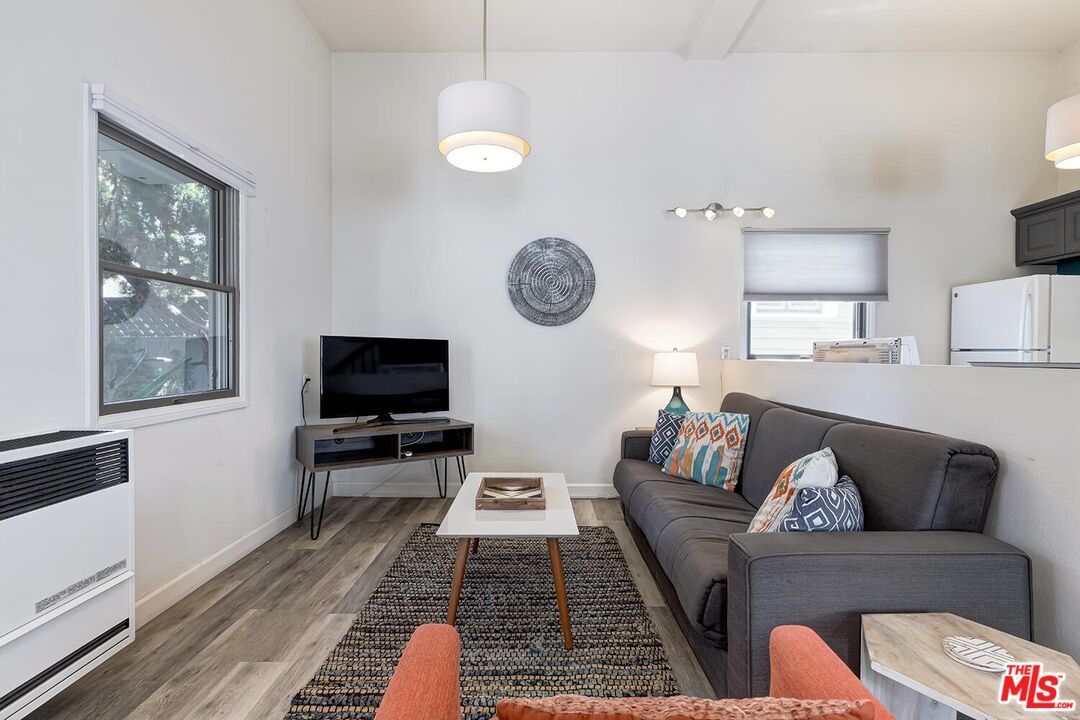 Interior, Living room, Pendant Lights, Wood Texture Flooring