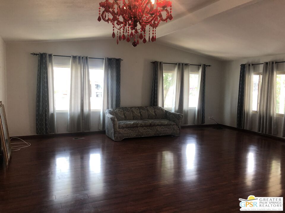 Chandelier, Empty room, Interior, Wood Texture Flooring