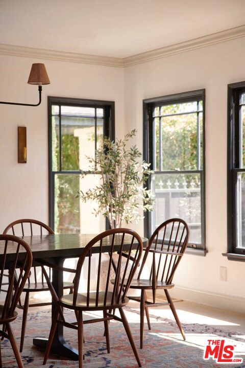 Dining room, Interior, Wood Texture Flooring