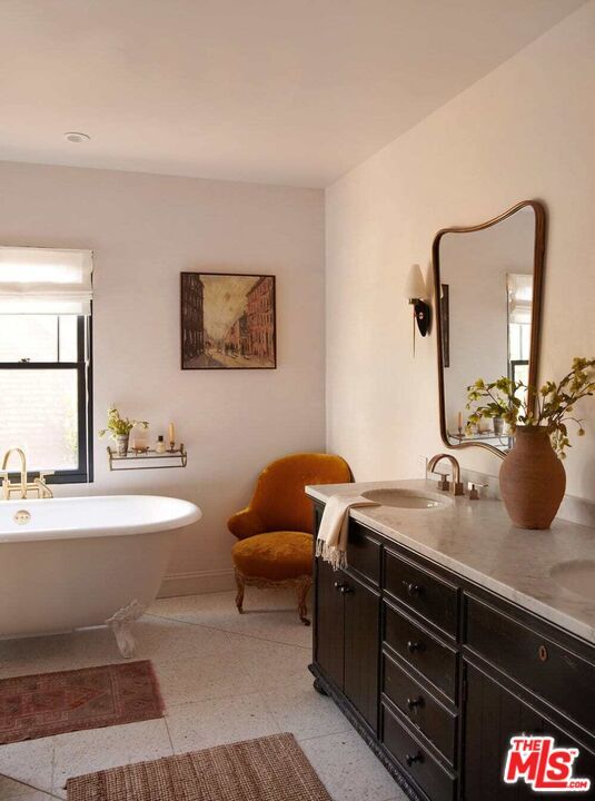 Bathroom, Dual Sink Vanities, Free Standing Baths, Interior