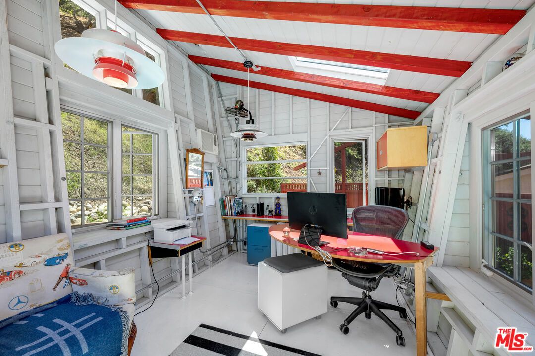 Home Office, Interior, Pendant Lights