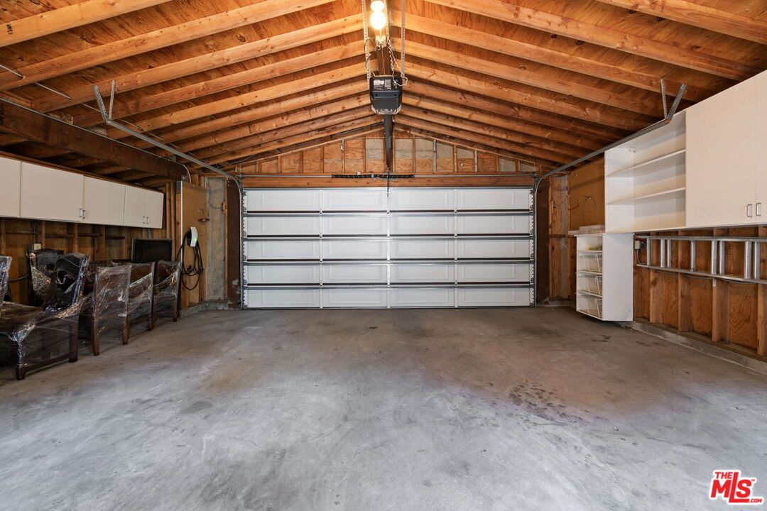 Garage, Interior, Wooden Beams, Wooden Ceilings, Wooden Walls