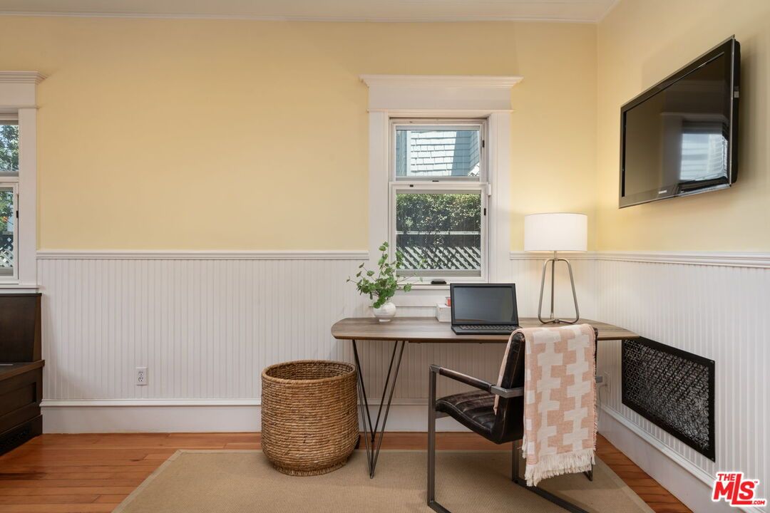 Home Office, Interior, Wood Texture Flooring