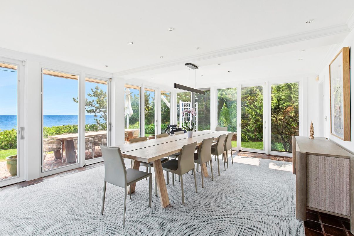 Dining room, Interior, Recessed Lighting, Water