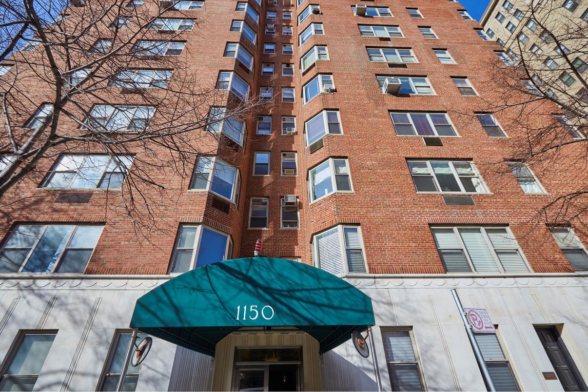 Exterior, Facade, Brick Facade, Condo Building