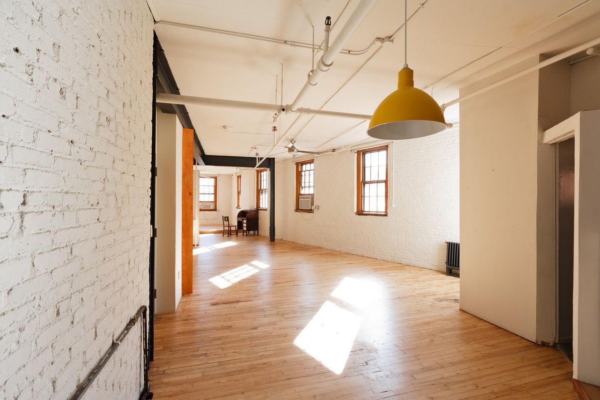 Interior, Stone Walls, Wood Texture Flooring