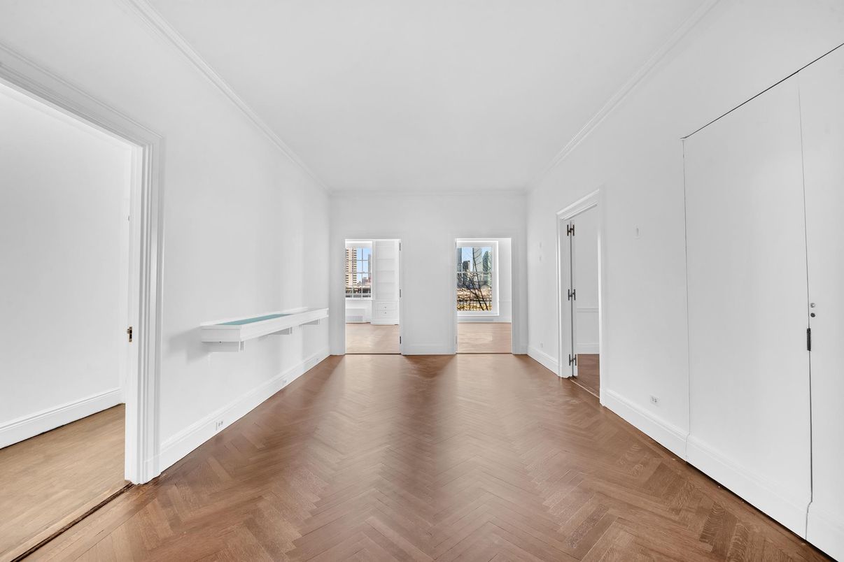 Empty room, Interior, Wood Texture Flooring