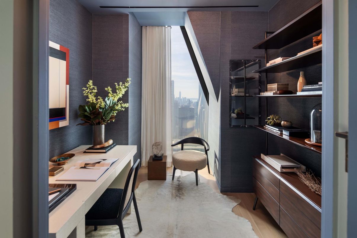 Home Office, Interior, Wood Texture Flooring