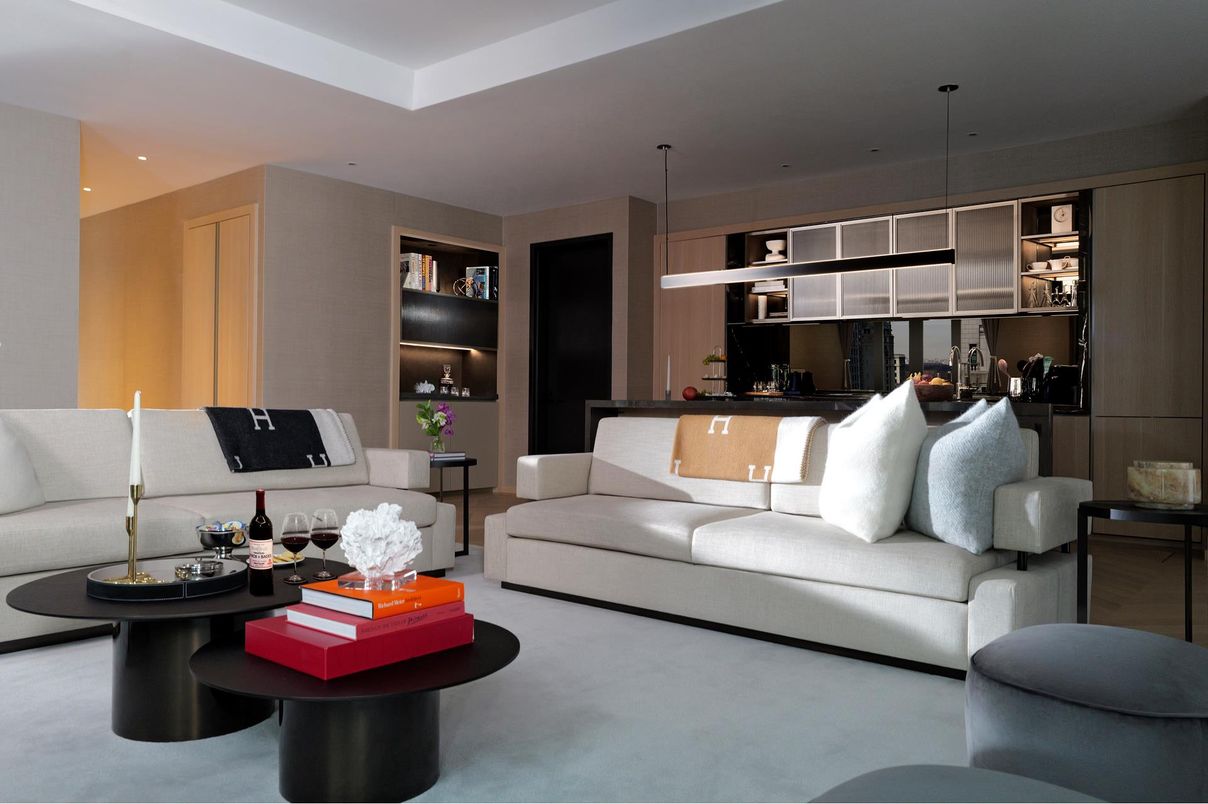 Interior, Kitchen, Living room, Pendant Lights, Recessed Lighting