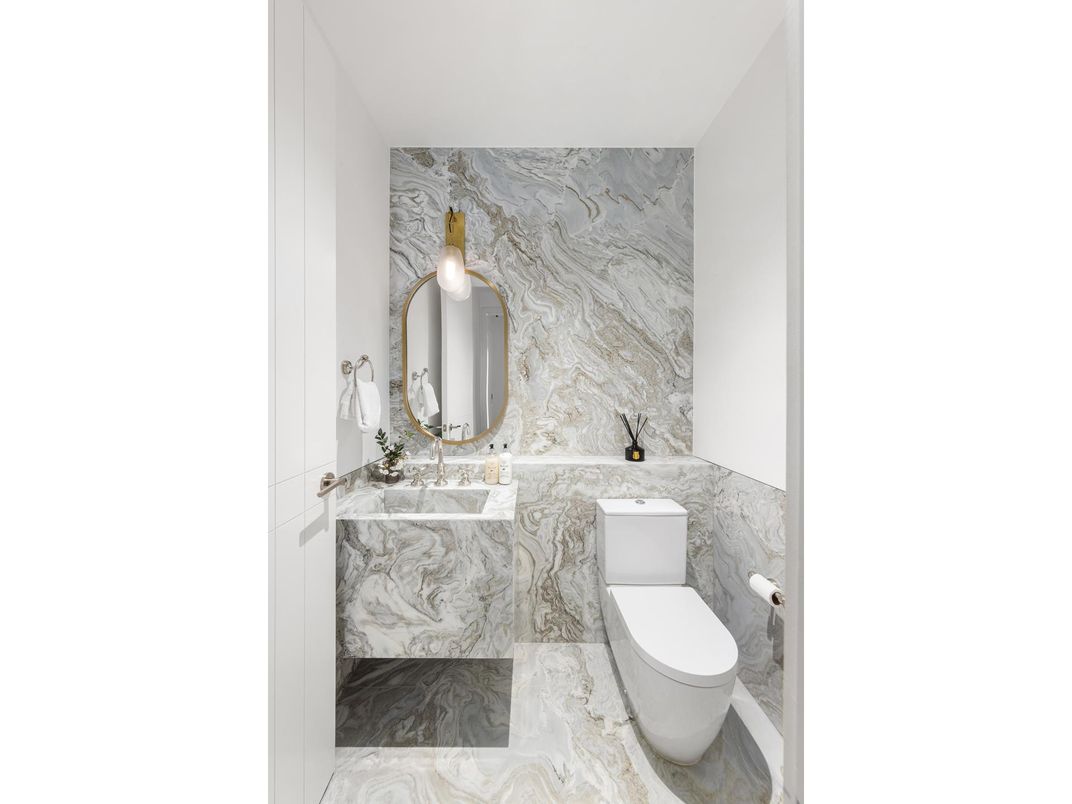 Bathroom, Interior, Marble, Marble Walls