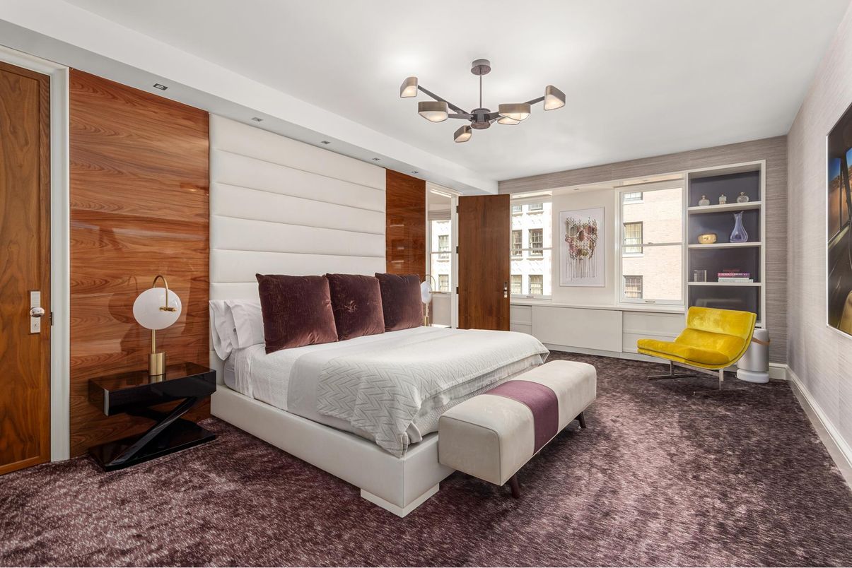 Bedroom, Interior, Wooden Walls