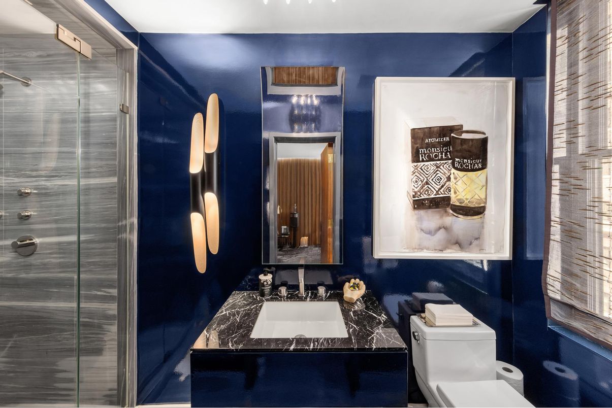 Bathroom, Glass Shower, Interior