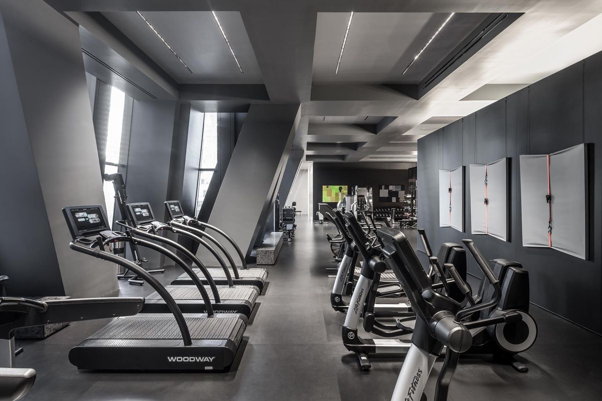 Fitness Equipment, Gym, Interior