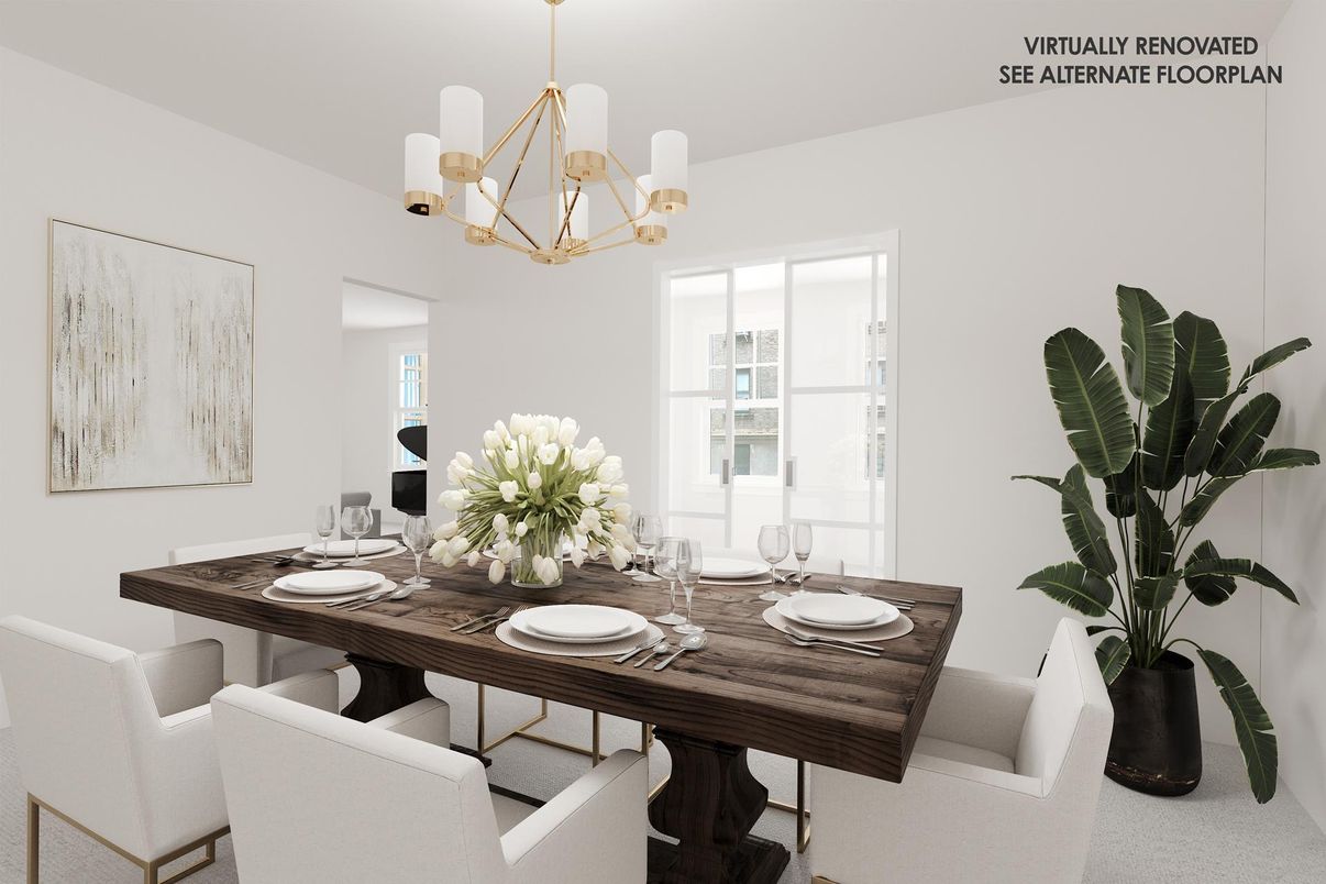 Chandelier, Dining room, Interior