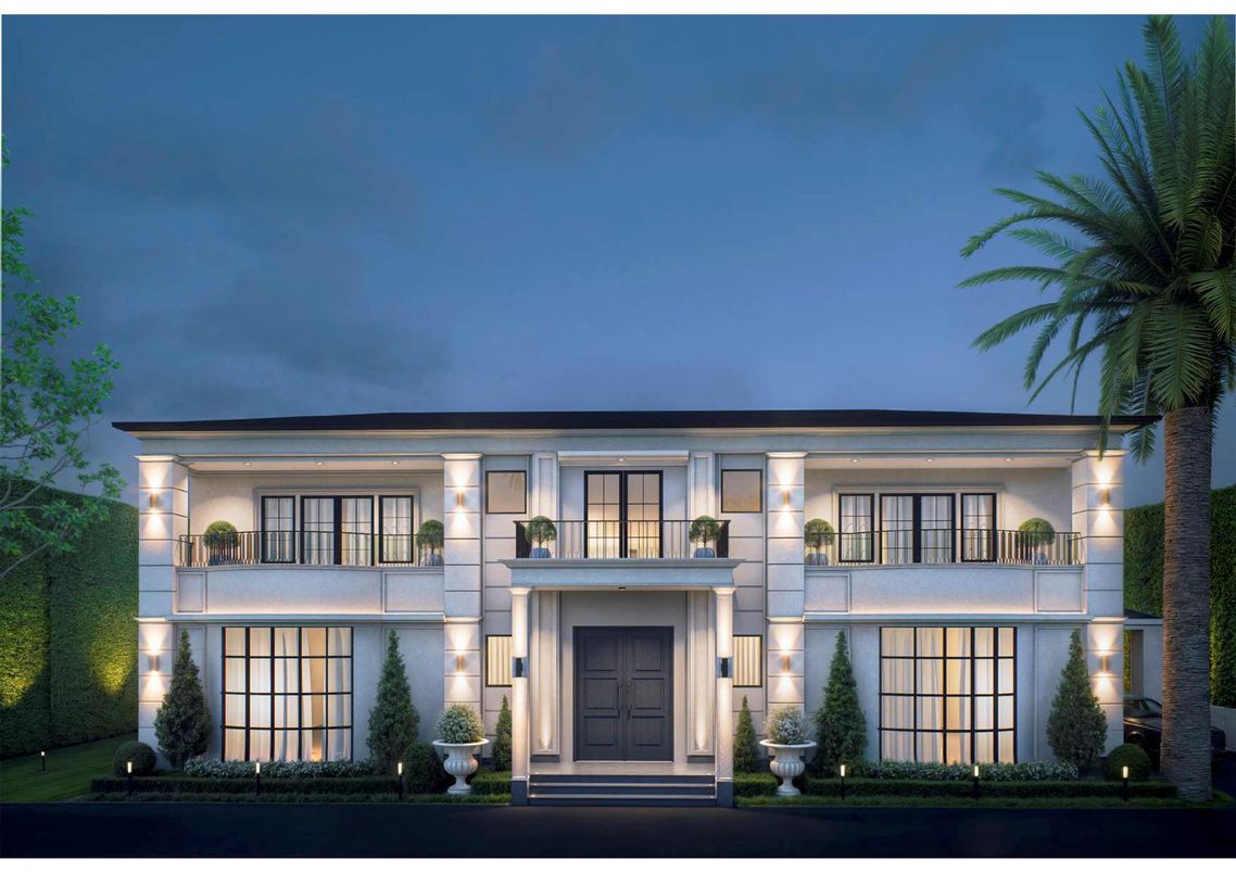 Exterior, Facade, Modern