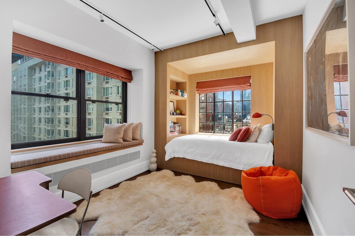 Bedroom, Interior, Wooden Walls