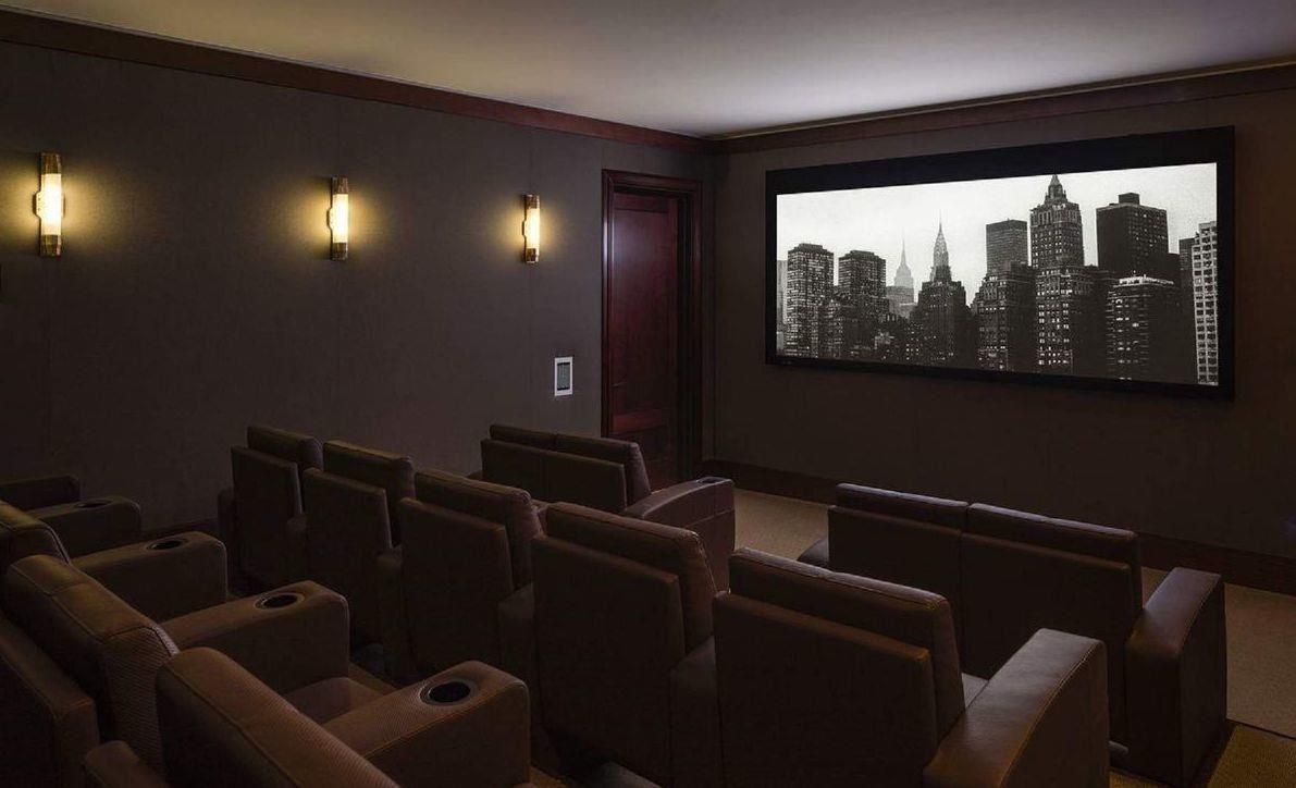 Home Theatre Room, Interior, Projection Screen, Theatre Room