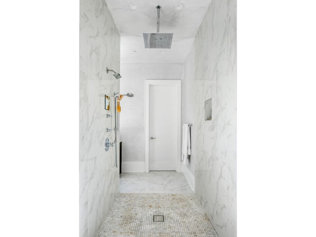 Bathroom, Interior, Marble Walls