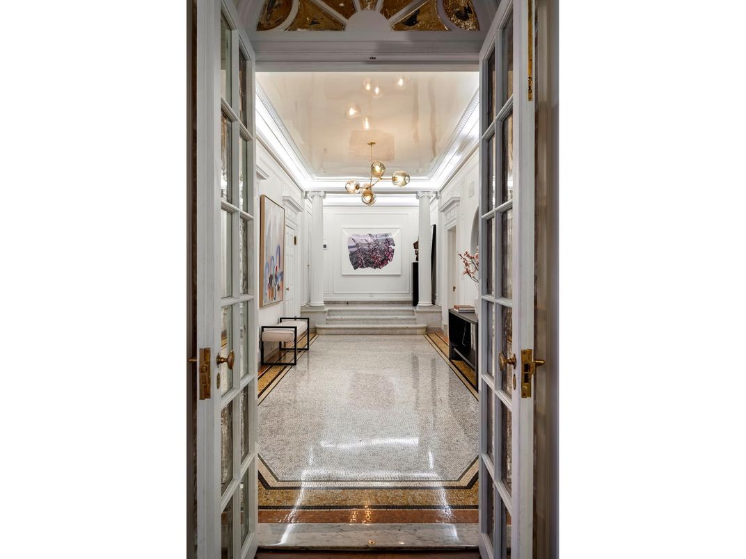Chandelier, Interior, Recessed Lighting