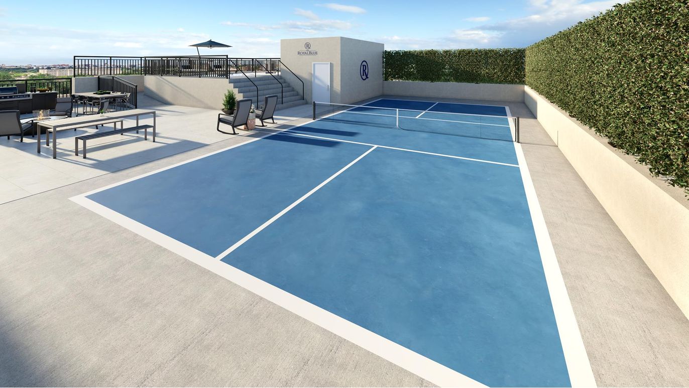 Exterior, Tennis Courts
