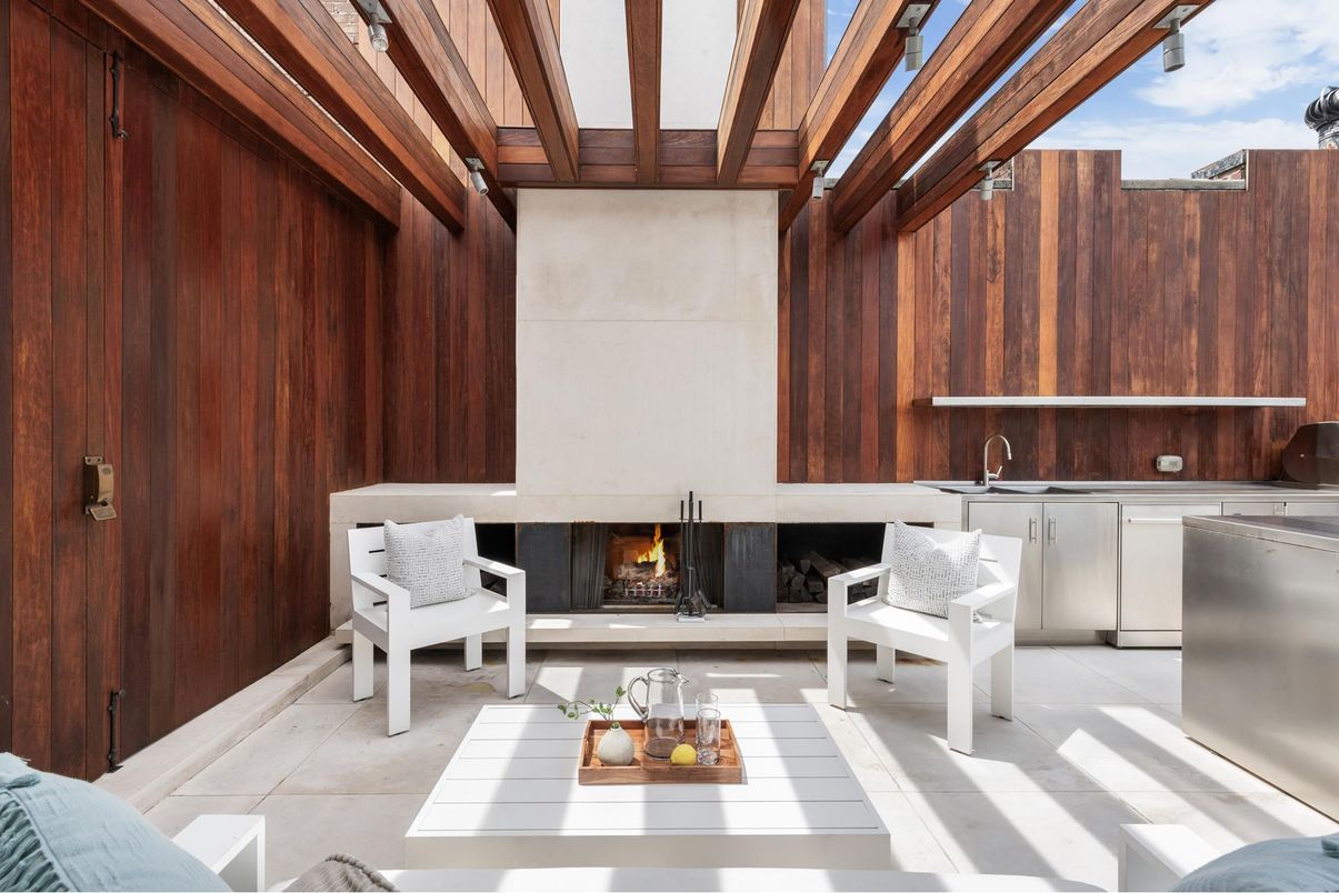 Fireplace, Interior, Living room