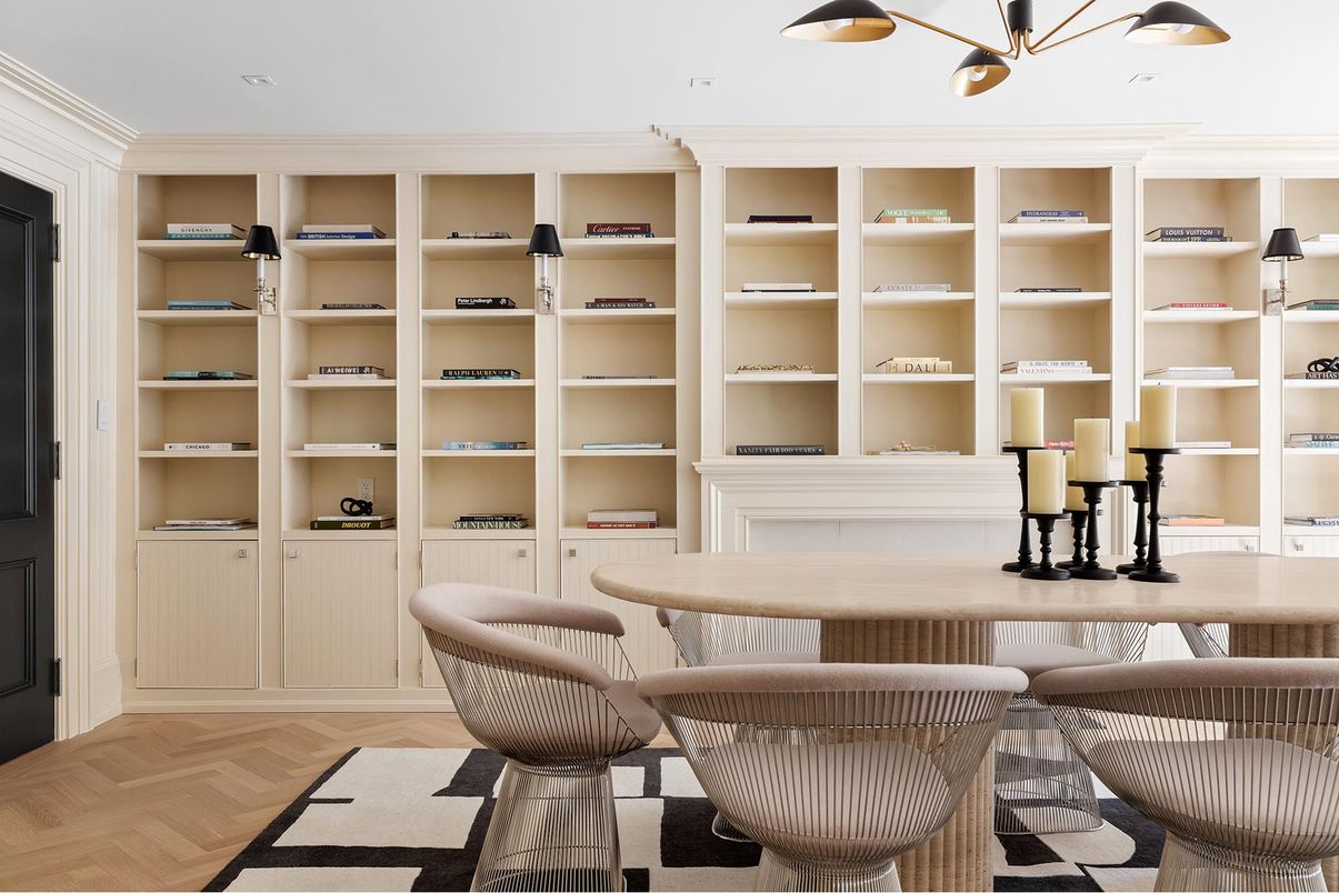 Interior, Pendant Lights, Wood Texture Flooring