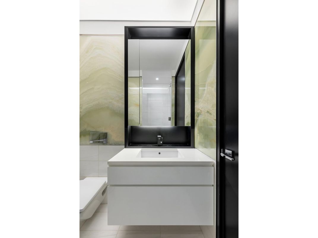Bathroom, Interior, Recessed Lighting