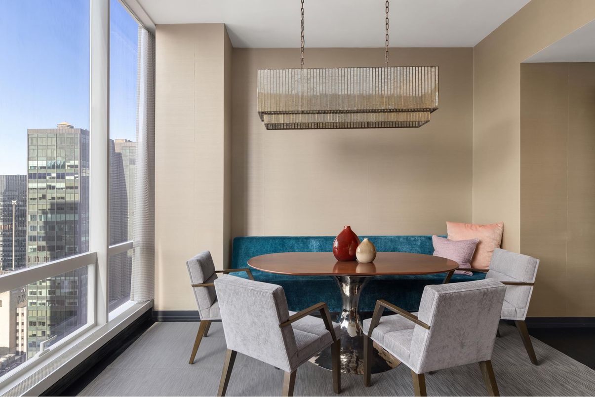 Dining room, Interior, Pendant Lights