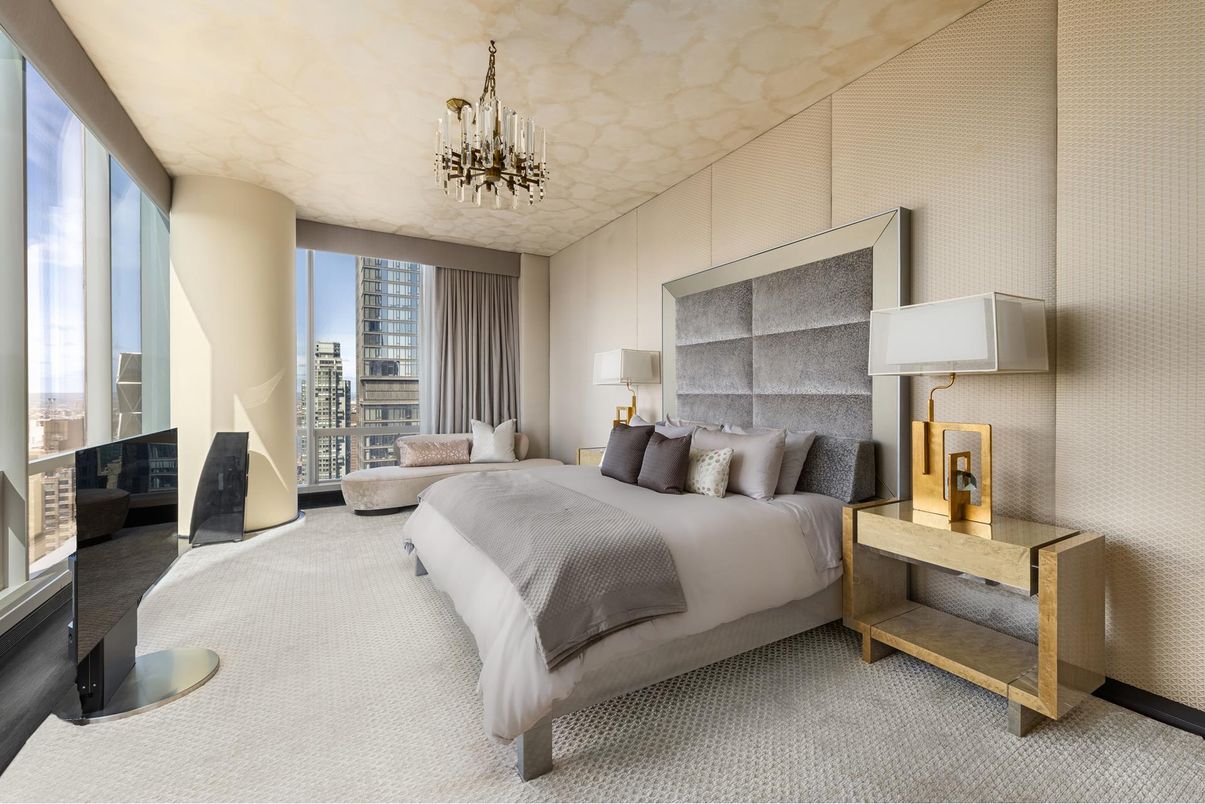 Bedroom, Interior, Pendant Lights